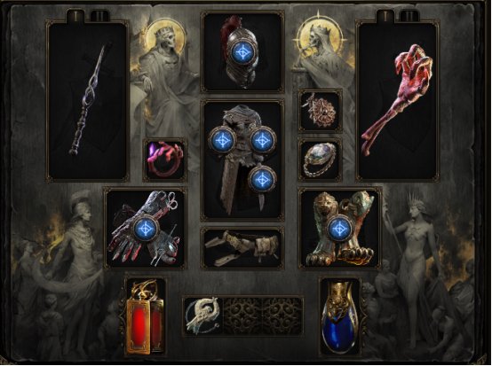 Frost Wall Burst Build gear set